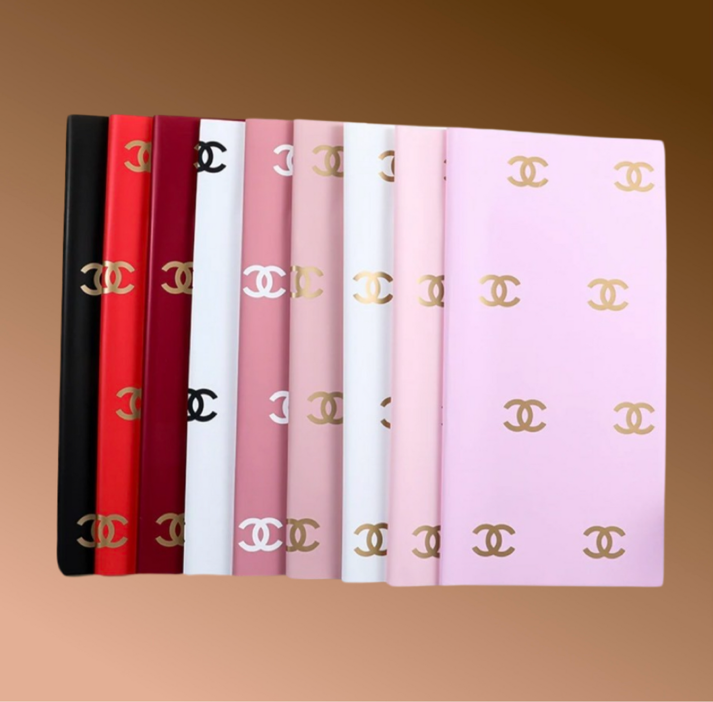 Luxurious Floral Wrapping Paper (Chanel)