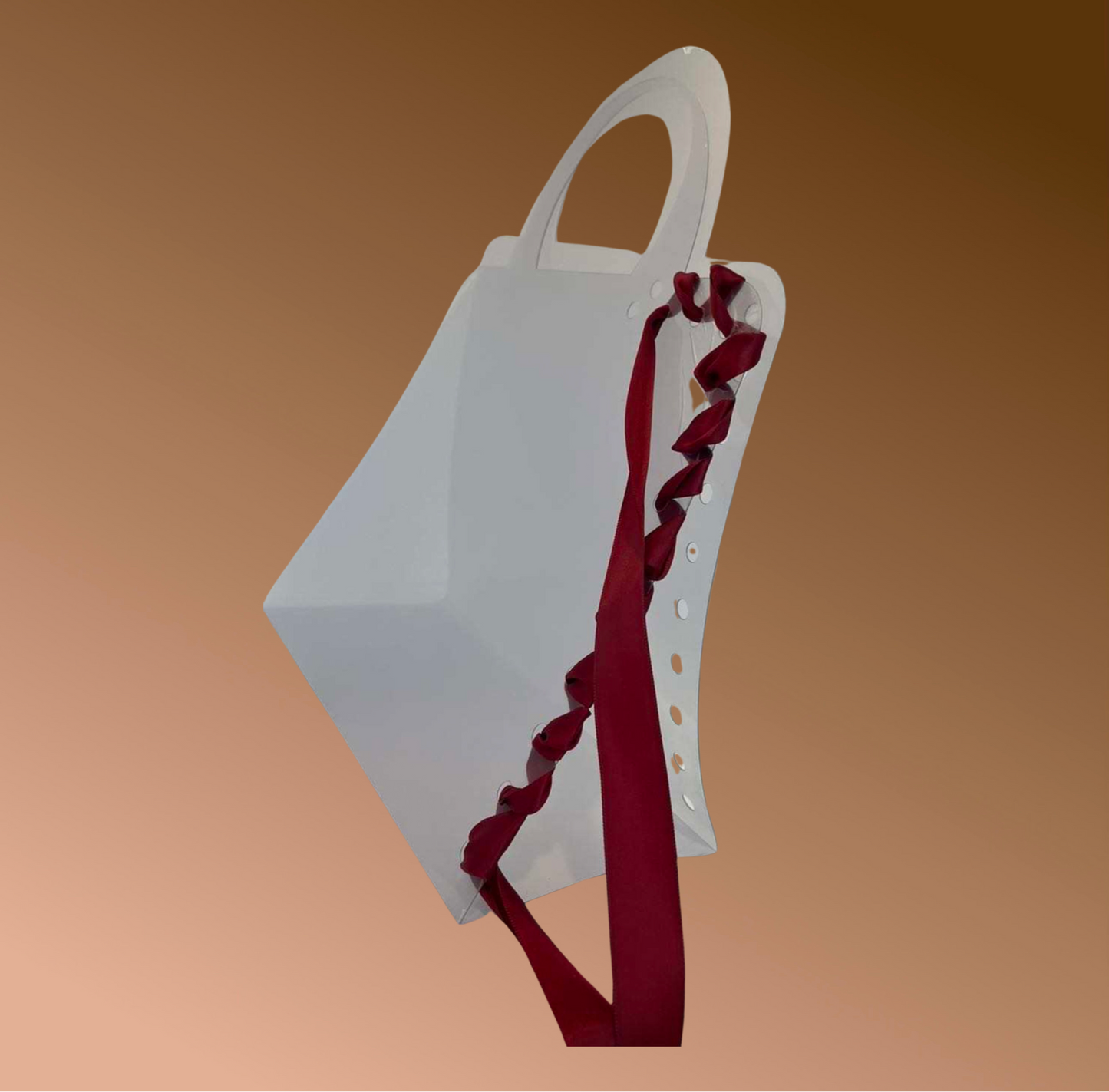 Clear Rose Purse