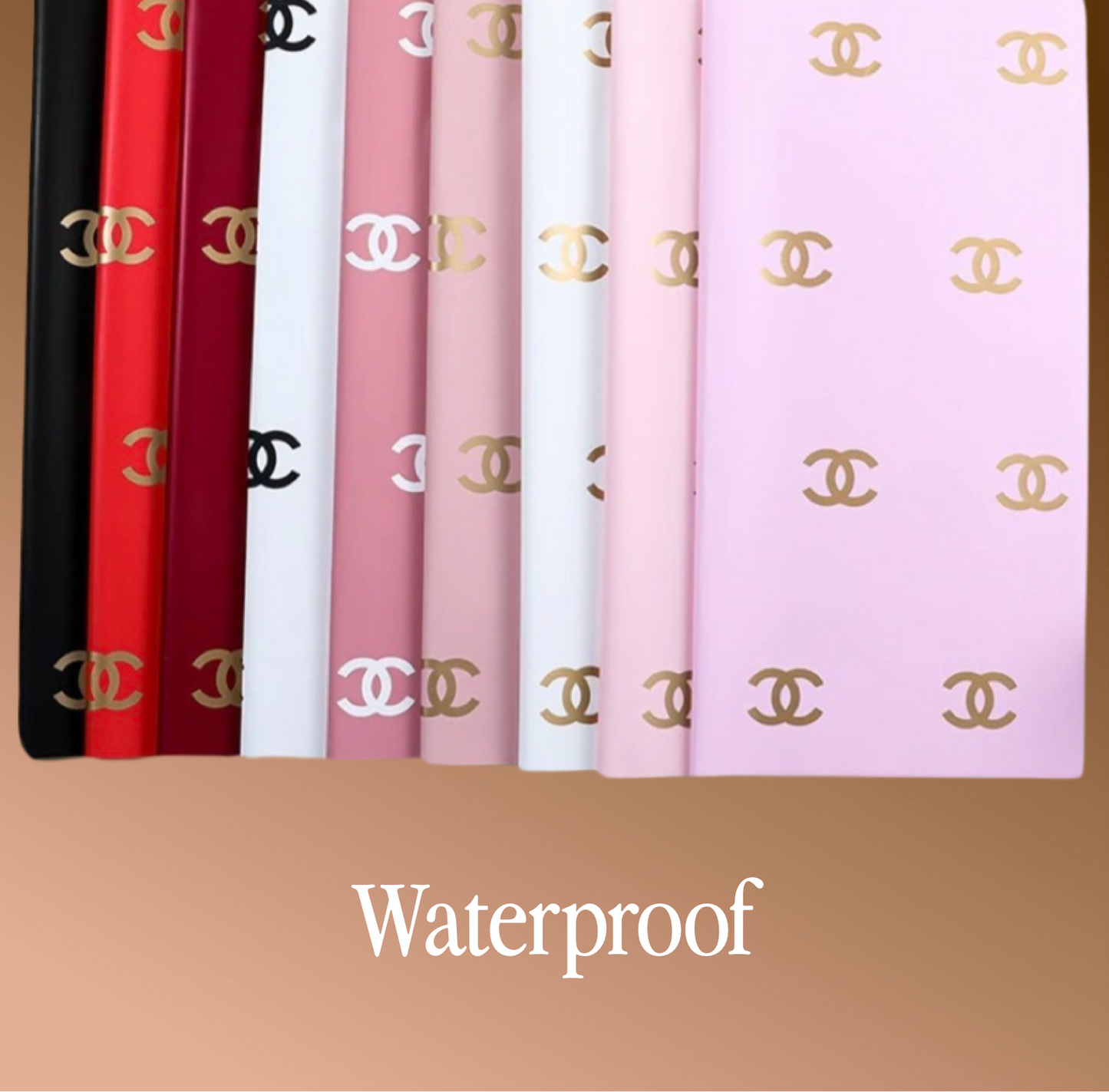 Luxurious Floral Wrapping Paper (Chanel)