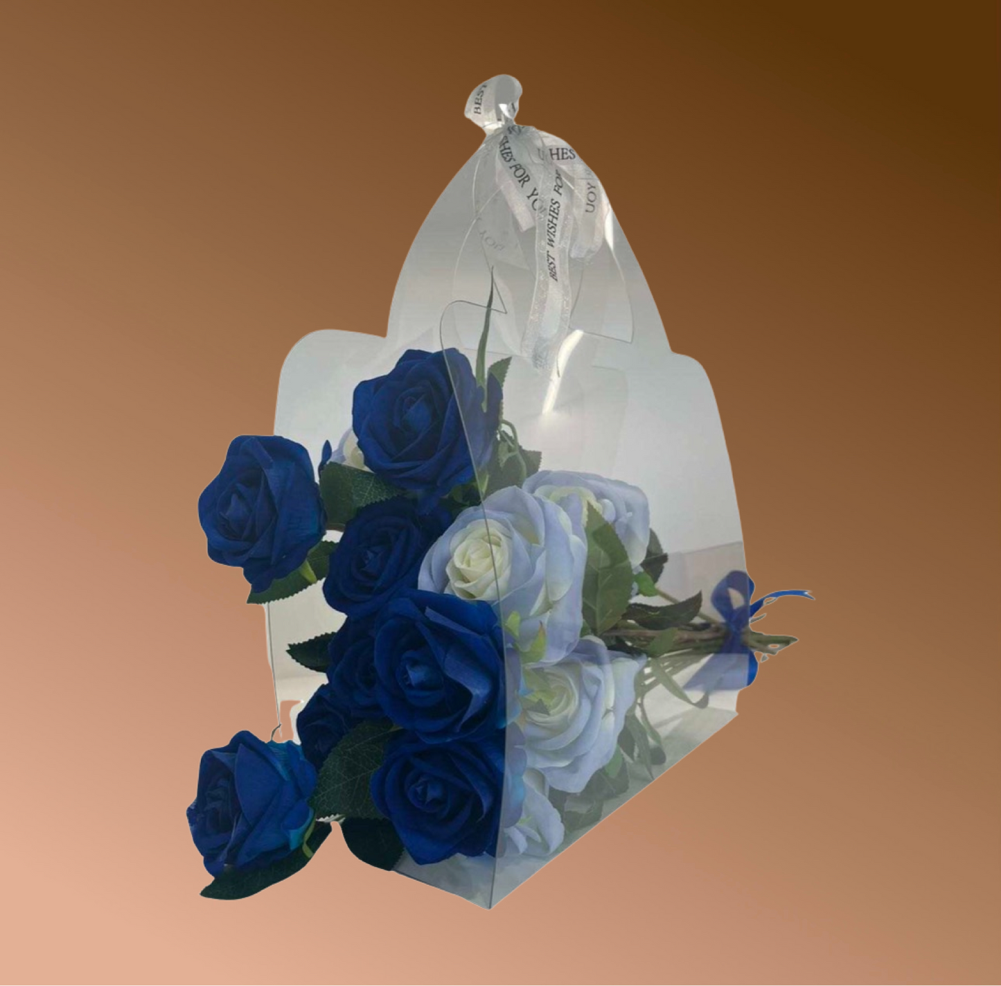 Clear Rose Purse