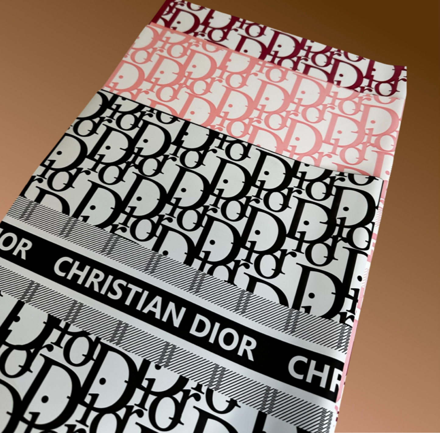 Luxurious Floral Wrapping Paper (Dior)