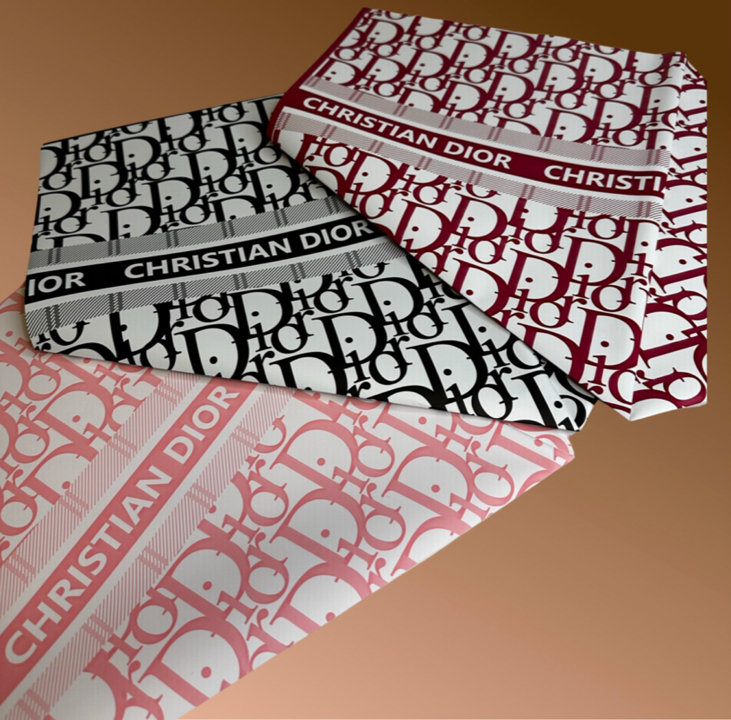 Luxurious Floral Wrapping Paper (Dior)